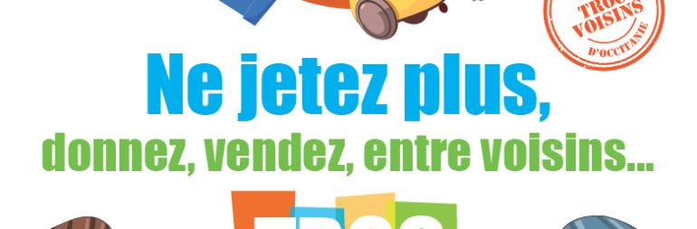 PLATEFORME ECOMAIRIE, donner et vendre entre voisins