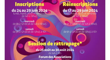 INSCRIPTIONS CONSERVATOIRE CAMILLE-SAINT-SAËNS