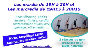 GYMNASTIQUE VOLONTAIRE SAISON 2025-2026